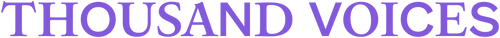 Thousand Voices logo